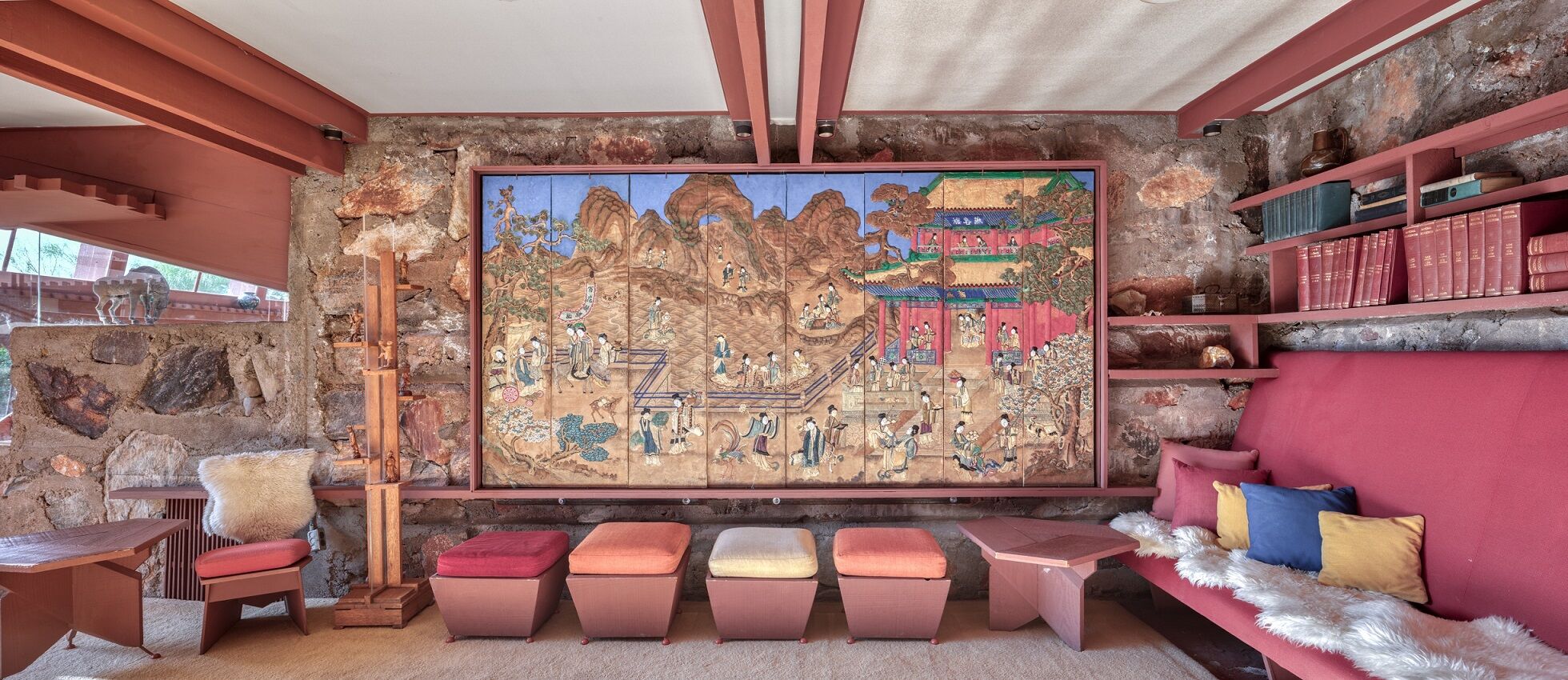 Taliesin West Dining Cove Screen